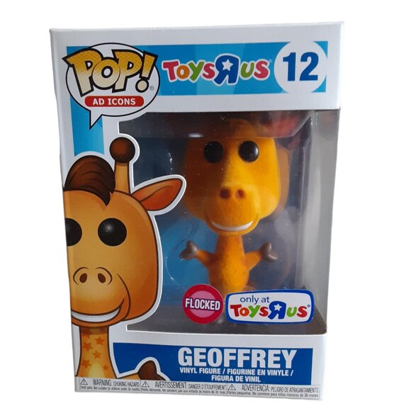 Funko Pop! Vinyl: Ad Icons - Geoffrey #12 (Flocked) Toys R Us Exclusive Vaulted - Picture 1 of 6
